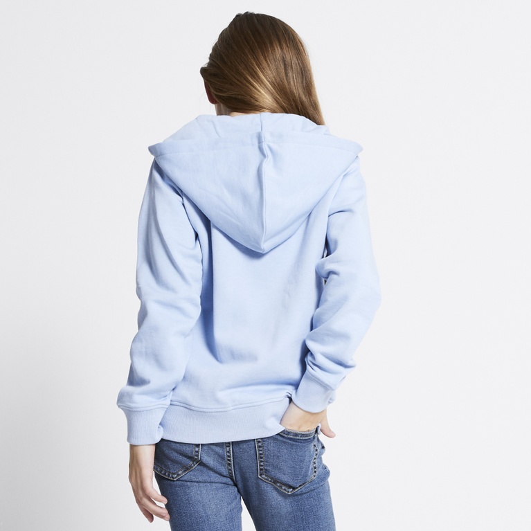 Zip hoodie "Tom star" Light blue